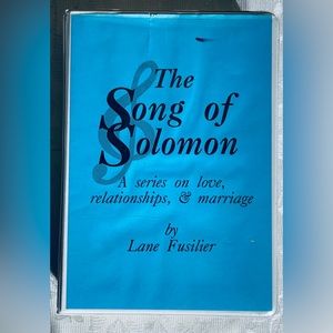 The Song of Solomon audio cassette tape set romance spirituality love gu…